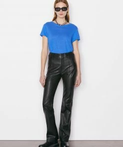 Frame-denim Easy True Tee -- Jet Stream