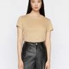 Frame-denim Easy True Tee -- Taupe Women