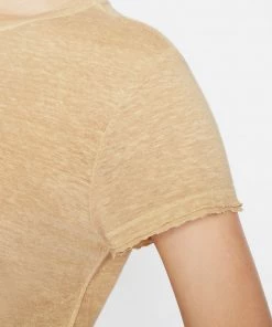 Frame-denim Easy True Tee -- Taupe Women