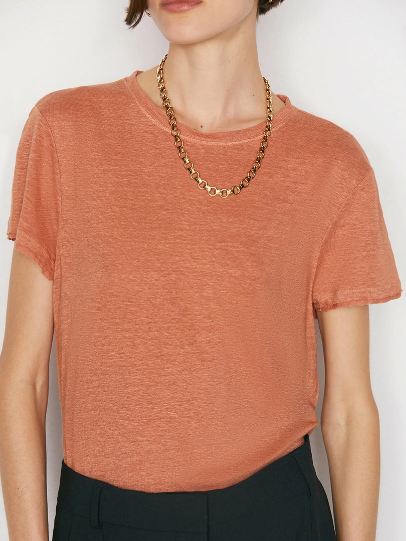 Coupon π Frame-denim Easy True Tee -- Terracotta βοΈ 3 Frame-denim Easy True Tee -- Terracotta