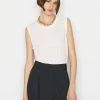 Frame-denim Women Swingy Muscle Tank -- Blanc