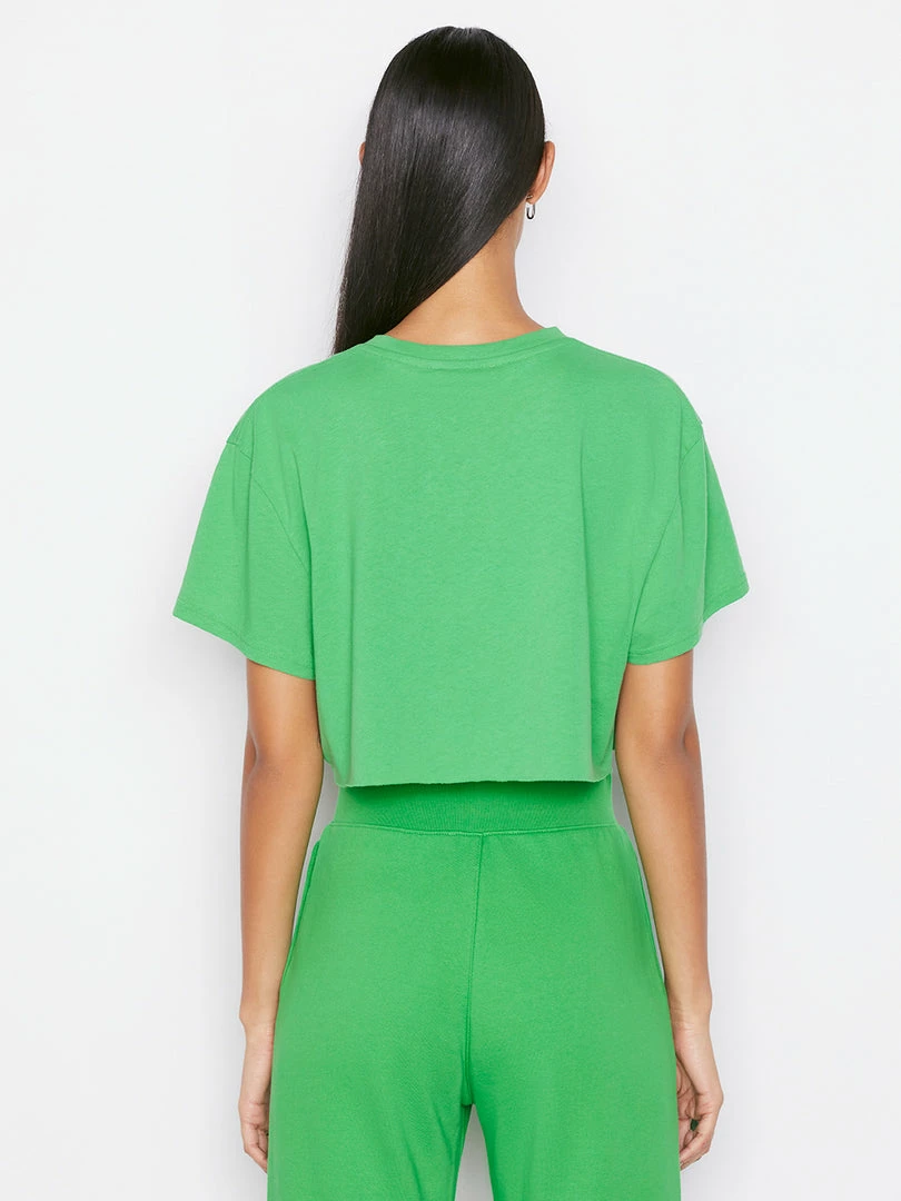 Buy π― Frame-denim Cutoff Slouchy Tee -- Grass Green π© Women π₯ 4 Frame-denim Cutoff Slouchy Tee -- Grass Green Women