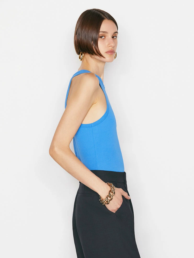 Hot Sale π Frame-denim Ringer Tank -- Provence Blue β€οΈ 3 Frame-denim Ringer Tank -- Provence Blue