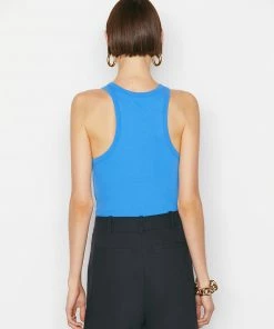 Hot Sale π Frame-denim Ringer Tank -- Provence Blue β€οΈ 11 Frame-denim Ringer Tank -- Provence Blue