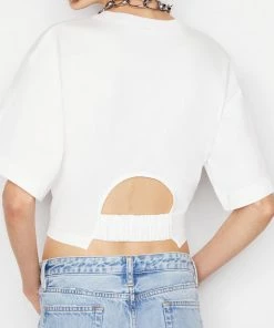 Cheapest π Frame-denim Elastic Back Tee -- Blanc π₯° 12 Frame-denim Elastic Back Tee -- Blanc