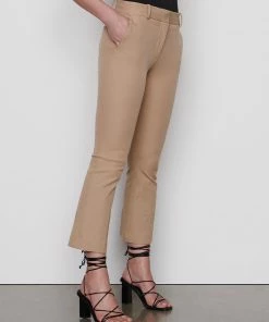 Frame-denim Le Crop Mini Boot Trouser -- Dark Sand Women