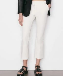 Frame-denim Le Crop Mini Boot Trouser -- Blanc Women