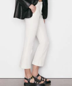 Frame-denim Le Crop Mini Boot Trouser -- Blanc Women