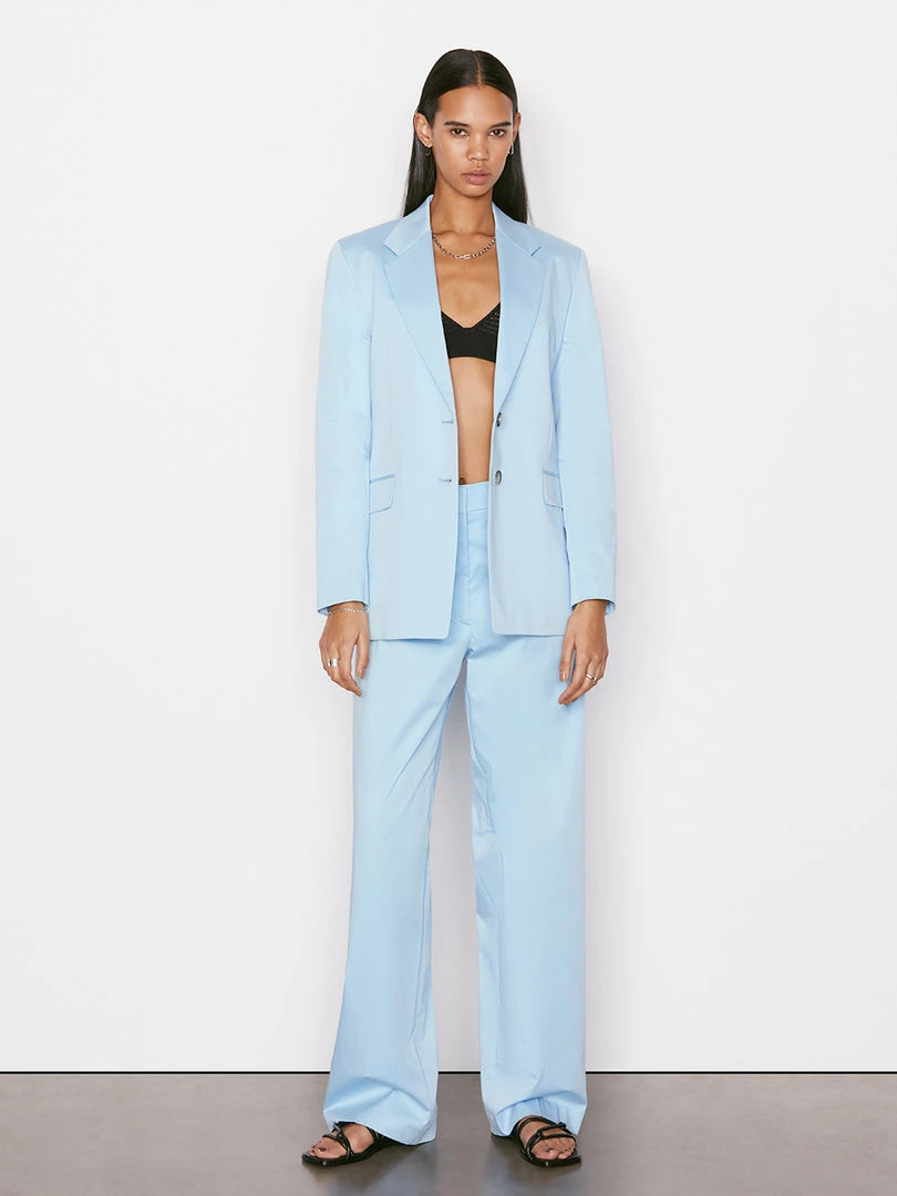 Promo ๐ Frame-denim Relaxed Straight Trouser -- Sky Blue โ๏ธ 2 Frame-denim Relaxed Straight Trouser -- Sky Blue