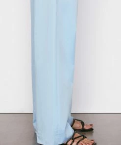 Promo ๐ Frame-denim Relaxed Straight Trouser -- Sky Blue โ๏ธ 15 Frame-denim Relaxed Straight Trouser -- Sky Blue