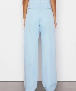 Promo ๐ Frame-denim Relaxed Straight Trouser -- Sky Blue โ๏ธ 12 Frame-denim Relaxed Straight Trouser -- Sky Blue