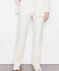 Frame-denim Mini Boot Trouser -- Off White