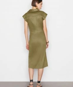 Frame-denim Sleeveless Twist Dress -- Surplus