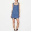 Frame-denim Micro Flare Denim Dress -- Molino