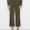Frame-denim Women Oversized Pocket Utility Pant -- Washed Fatigue