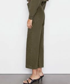 Cheapest ๐งจ Frame-denim ๐ฉ Women Oversized Pocket Utility Pant -- Washed Fatigue ๐ 8 Frame-denim Women Oversized Pocket Utility Pant -- Washed Fatigue