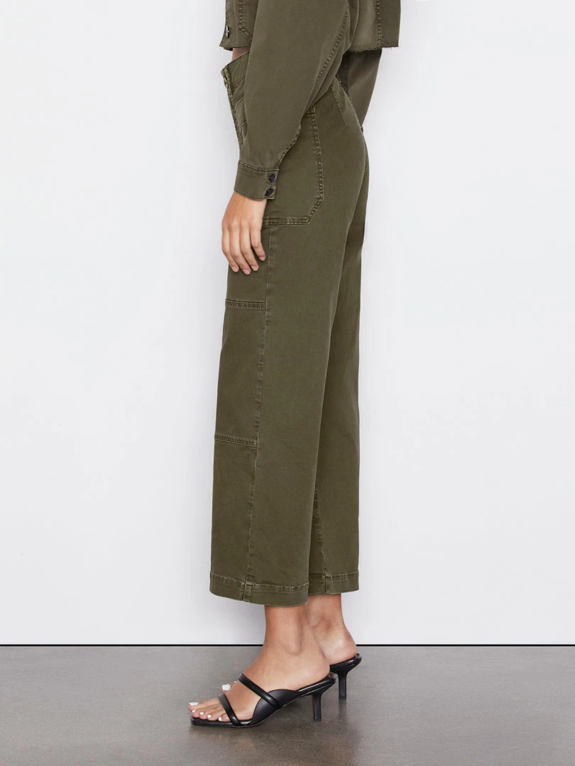 Cheapest ๐งจ Frame-denim ๐ฉ Women Oversized Pocket Utility Pant -- Washed Fatigue ๐ 4 Frame-denim Women Oversized Pocket Utility Pant -- Washed Fatigue