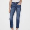 Frame-denim Women Le Sylvie Slender Straight Heritage -- Halston