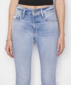 Frame-denim Women Le Sylvie Slender Straight Heritage -- Bianca