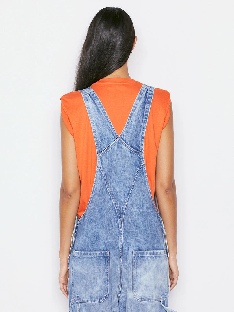 New π₯° Frame-denim π© Women Utility Patch Overall -- Waterway π 4 Frame-denim Women Utility Patch Overall -- Waterway