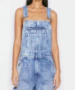 New π₯° Frame-denim π© Women Utility Patch Overall -- Waterway π 7 Frame-denim Women Utility Patch Overall -- Waterway