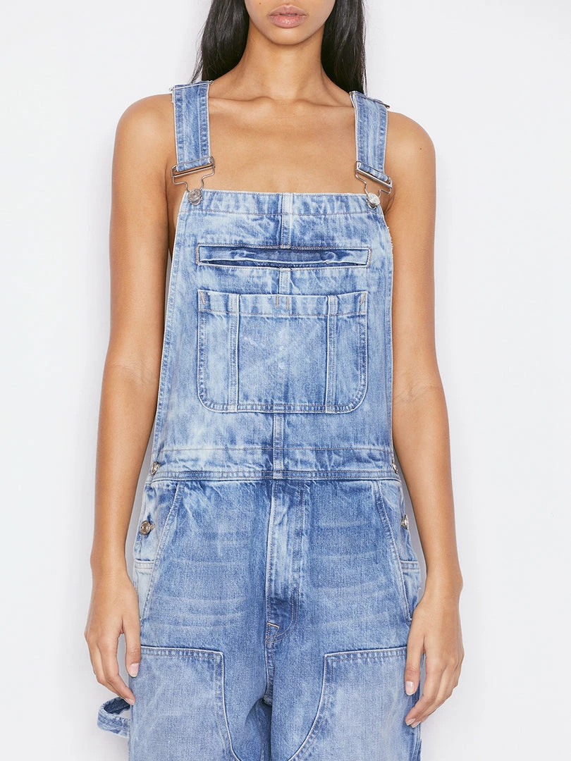 New π₯° Frame-denim π© Women Utility Patch Overall -- Waterway π 3 Frame-denim Women Utility Patch Overall -- Waterway