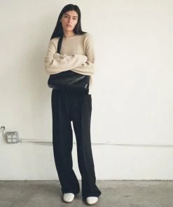 Frame-denim Women Ilona Two Textured Shoulder Bag -- Noir